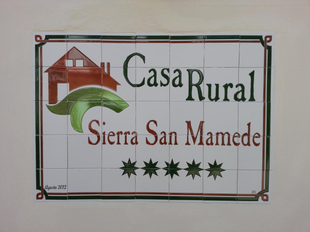 Casa Rural Sierra San Mamede Ла-Кодосера Экстерьер фото